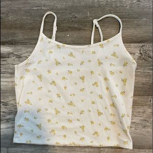 american eagle cropped tank top